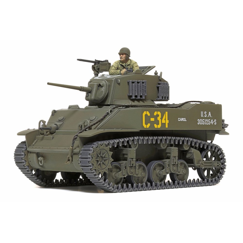 TAMIYA 1/48 M5A1 STUART U.S. LIGHT TANK