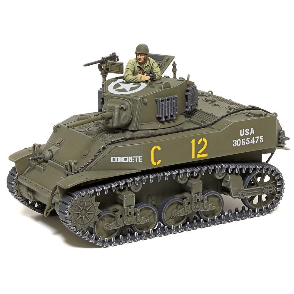 TAMIYA 1/48 M5A1 STUART U.S. LIGHT TANK