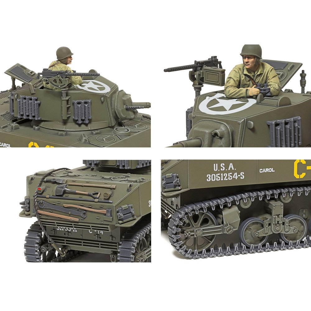 TAMIYA 1/48 M5A1 STUART U.S. LIGHT TANK