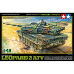 TAMIYA 1/48 LEOPARD 2 A7V GERMAN MAIN BATTLE TANK