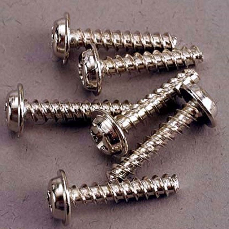 TRAXXAS SCREWS 3X15MM WASHERHEAD