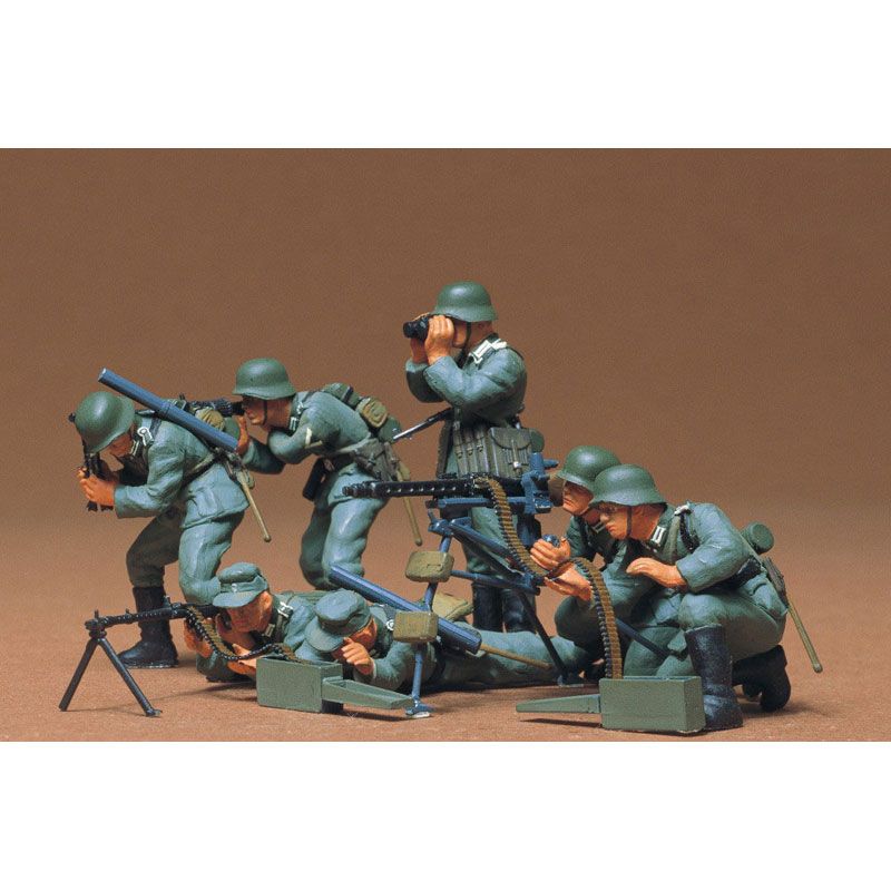 TAMIYA 1/35 GERMAN MACHINE GUN TROOPS