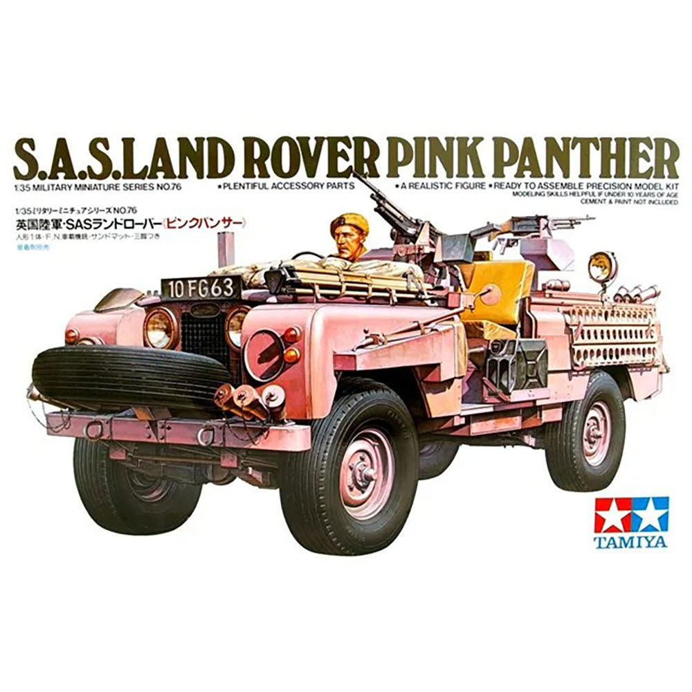 TAMIYA 1/35 BRITISH S.A.S. "PINK PANTHER"