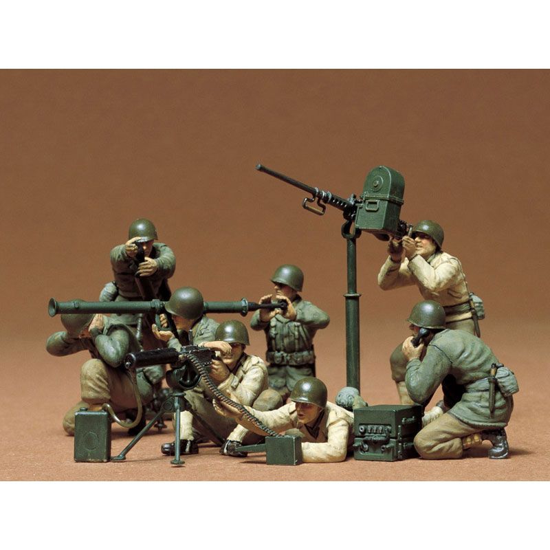 TAMIYA 1/35 U.S. GUN AND MORTAR TEAM