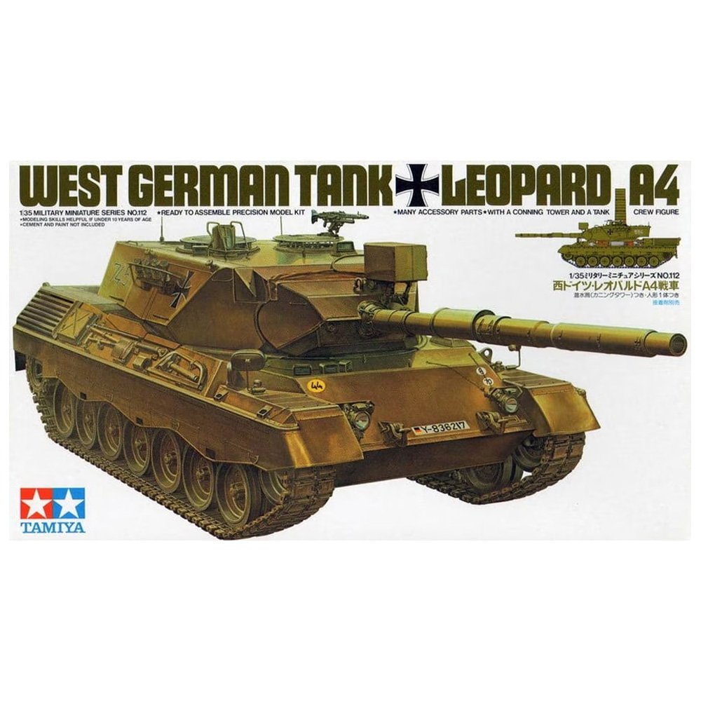 TAMIYA 1/35 LEOPARD A4 WEST GERMAN TANK