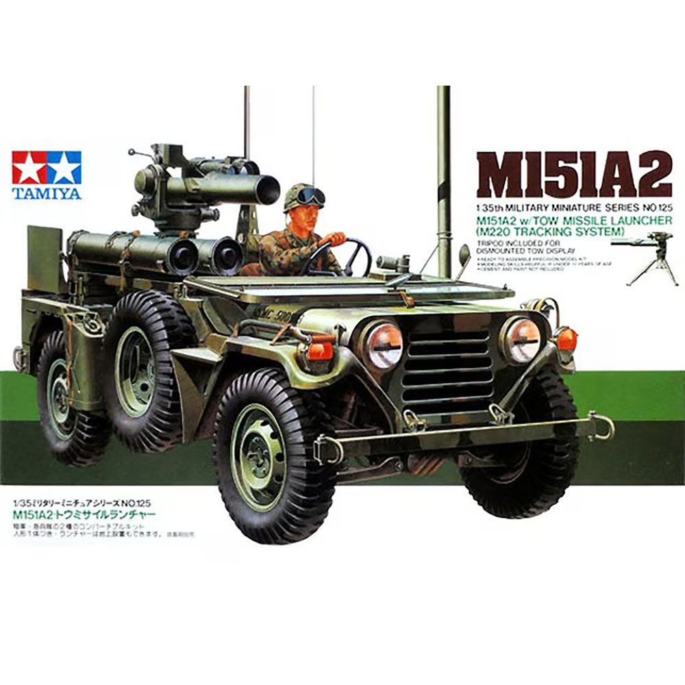 TAMIYA 1/35 U.S. M151A2 W/TOW MISSILE LAUNCHER (M220 TRACKING SYSTEM)