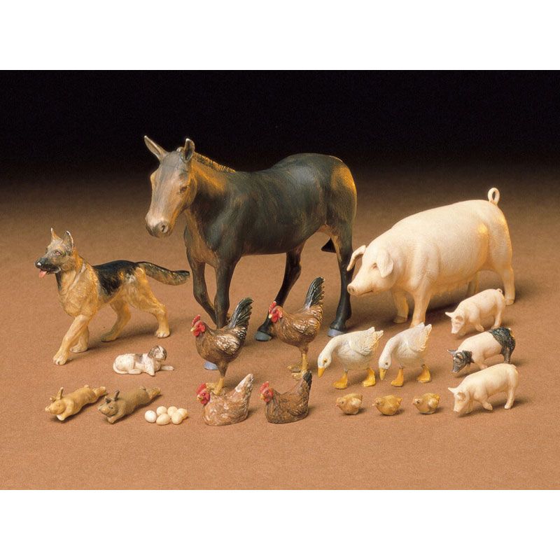 TAMIYA 1/35 LIVESTOCK SET I