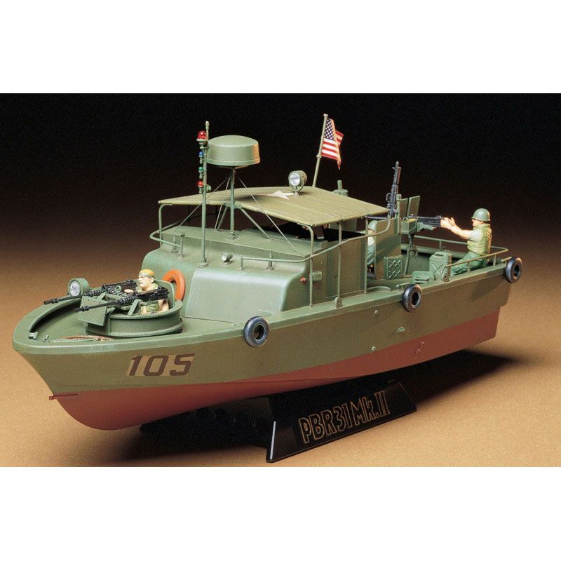 TAMIYA 1/35 U.S. NAVY PBR31 MK.II PATROL BOAT "PIBBER"