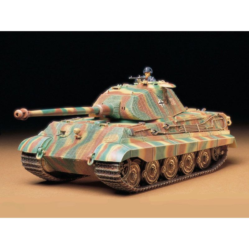 TAMIYA 1/35 GERMAN KING TIGER PORSCHE TURRET