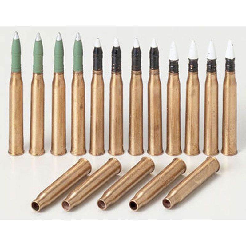 TAMIYA 1/35 GERMAN PANTHER BRASS 75MM PROJECTILES