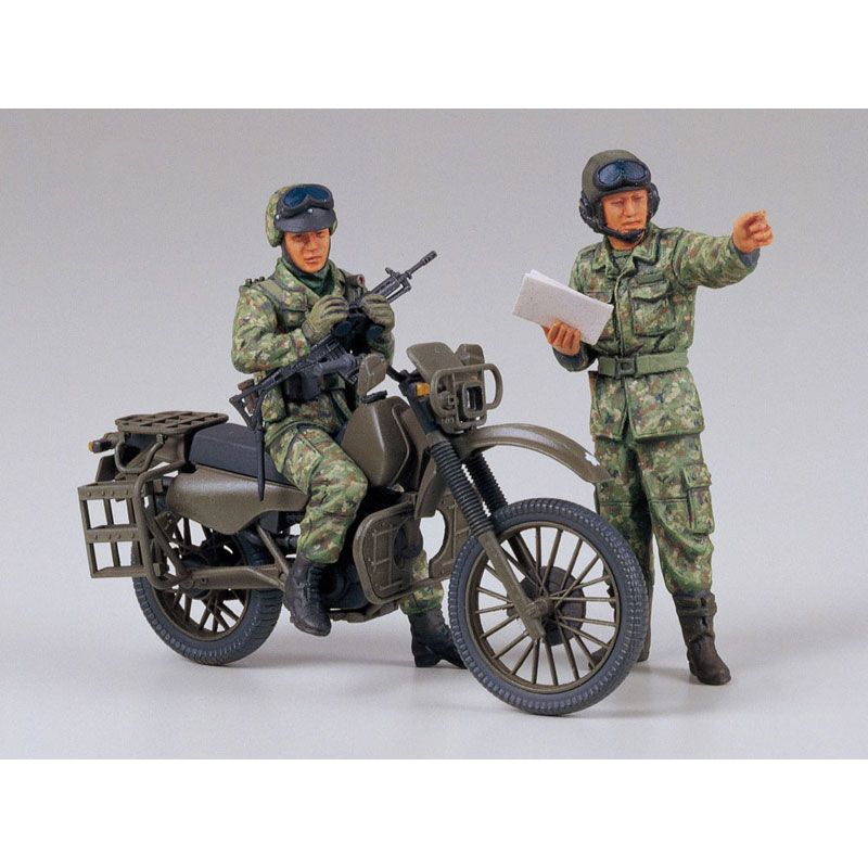 TAMIYA 1/35 JGSDF MOTORCYCLE RECONNAISSANCE SET