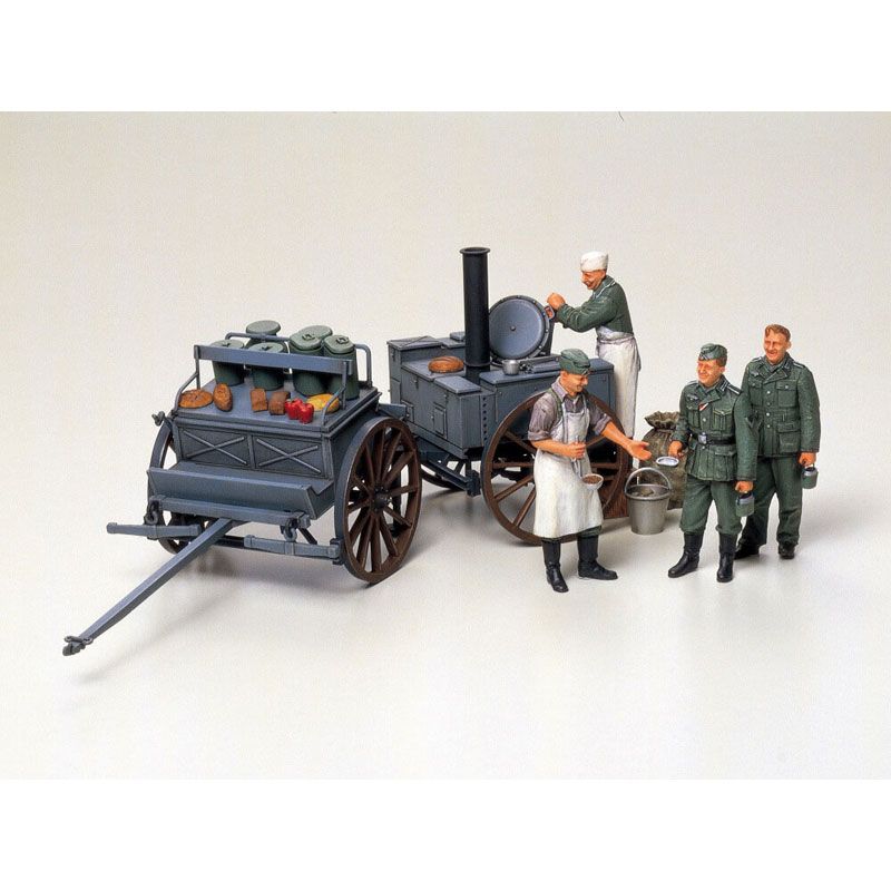 TAMIYA 1/35 GERMAN FIELD KITCHEN SCENERY