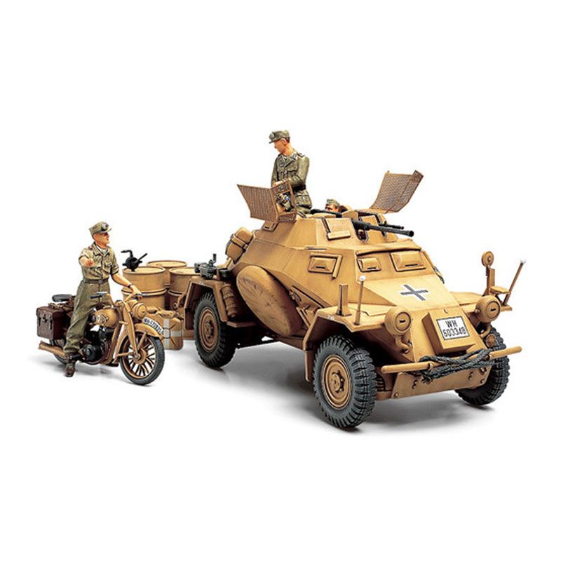 TAMIYA 1/35 SD.KFZ. 222 LEICHTER PANZERSPAHWAGEN 4X4 AFRIKA-KORPS