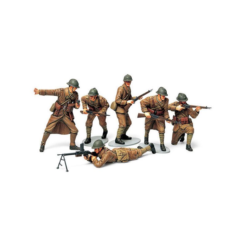 TAMIYA 1/35 FRENCH INFANTRY SET
