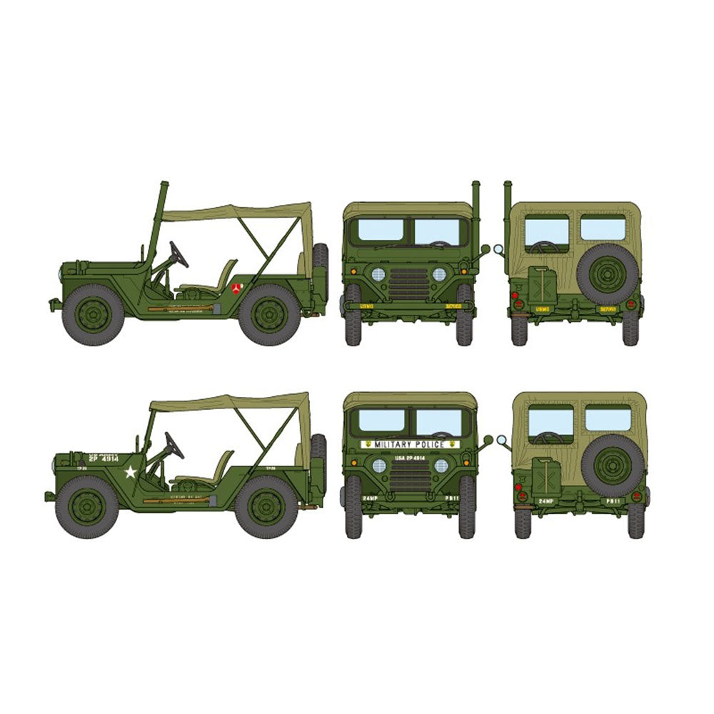 TAMIYA 1/35 U.S. UTILITY TRUCK M151A1 "VIETNAM WAR"