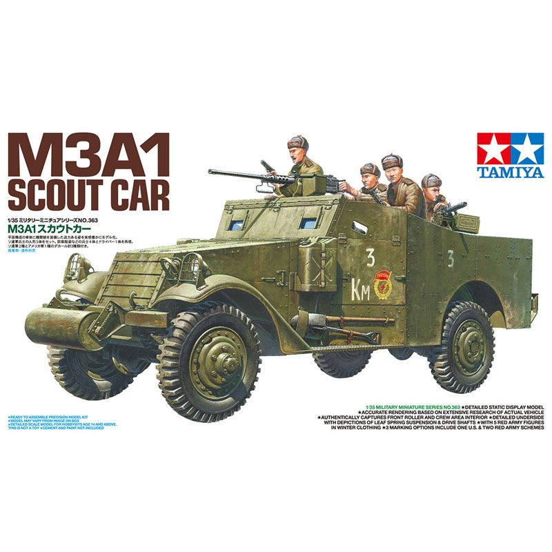 TAMIYA 1/35 M3A1 SCOUT CAR