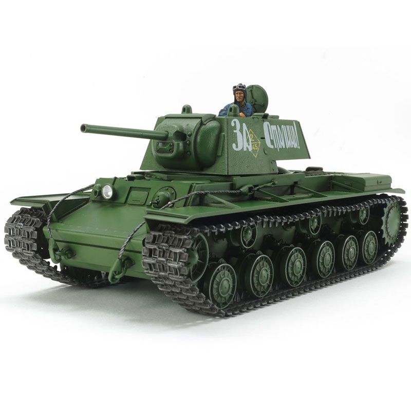TAMIYA 1/35 KV-1M MODEL 1941, EARLY PRODUCTION RUSSIAN HEAVY TANK