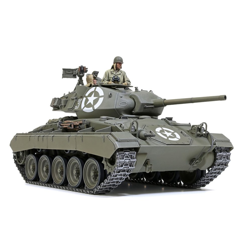 TAMIYA 1/35 U.S. LIGHT TANK M24 CHAFFEE EUROPEAN THEATER