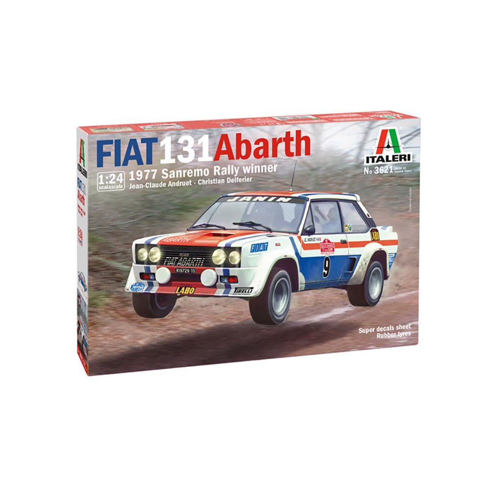 ITALERI 1/24 FIAT 131 ABARTH SAN REMO WINNER 1977