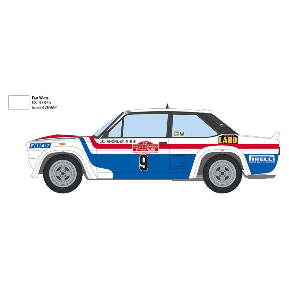 ITALERI 1/24 FIAT 131 ABARTH SAN REMO WINNER 1977