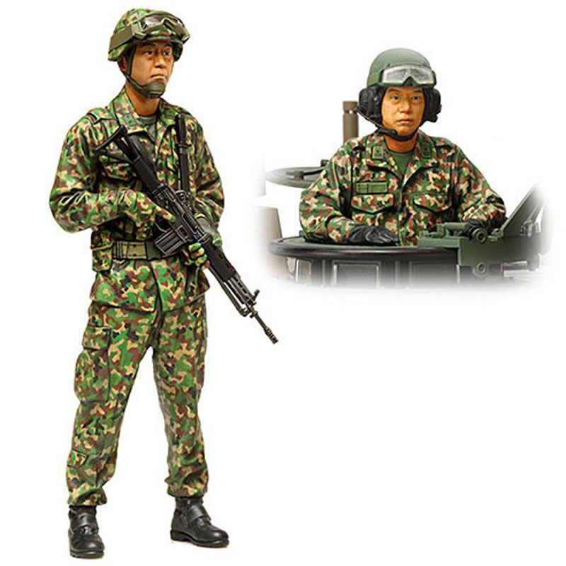 TAMIYA 1/16 JGSDF TANK CREW SET