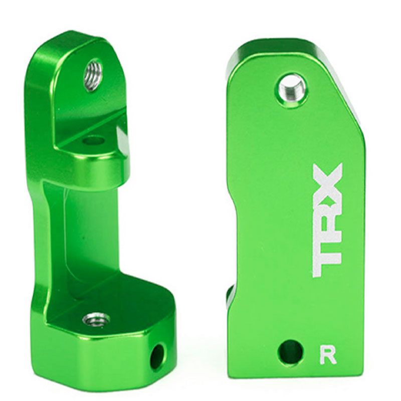 TRAXXAS  CASTER BLOCKS 30 DEGREE GREEN