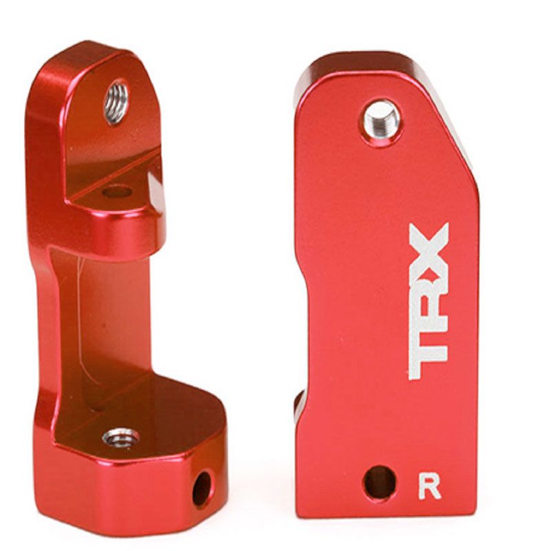 TRAXXAS CASTER BLOCKS RED ANODIZED