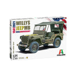 ITALERI 1/24 WILLYS MB JEEP