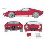 ITALERI 1/24 LAMBORGHINI MIURA JOTA SV J