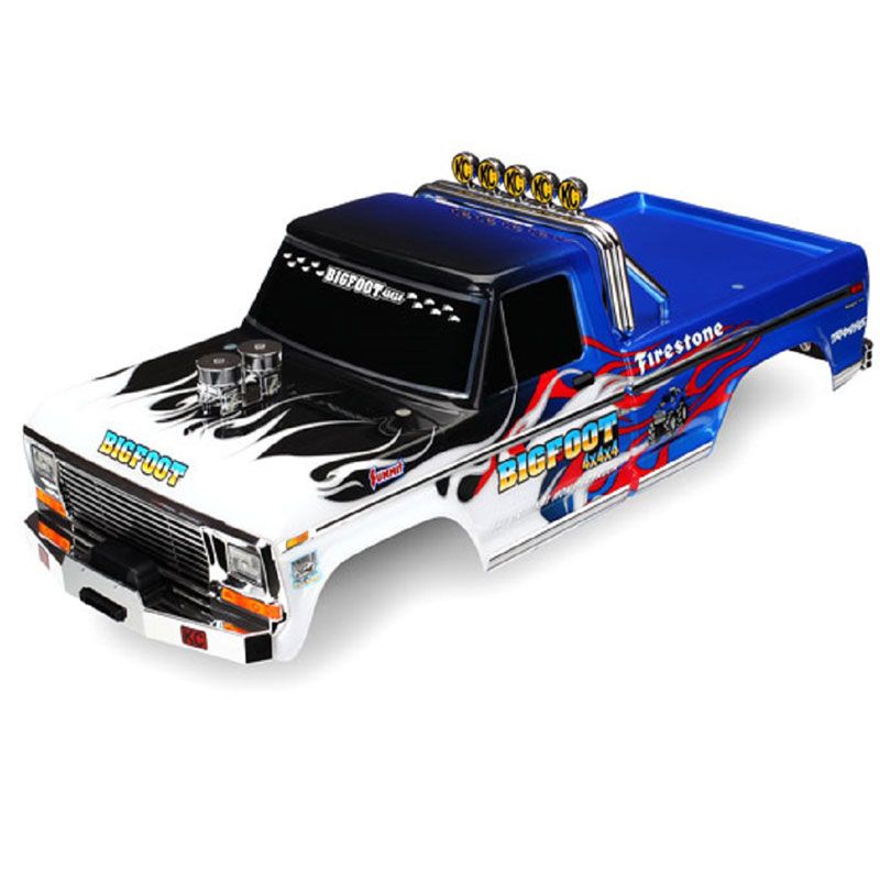 TRAXXAS BODY BIGFOOTFLAME LICENSED REPLICA