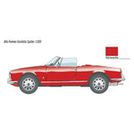 ITALERI 1/24 ALPHA ROMEO GULIETTA SPYDER 1600