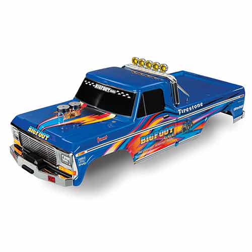TRAXXAS BODY BIGFOOT NO.1 BLUE-X
