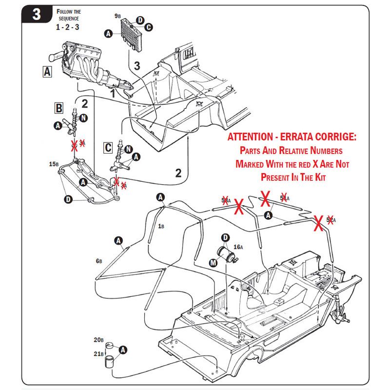 ITALERI 1/24 FORD ESCORT ZAKSPEED GR.2