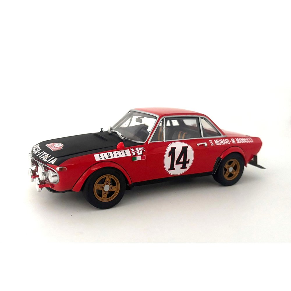 ITALERI 1/24 LANCIA FULVIA HF RALLY MONTE CARLO 1972