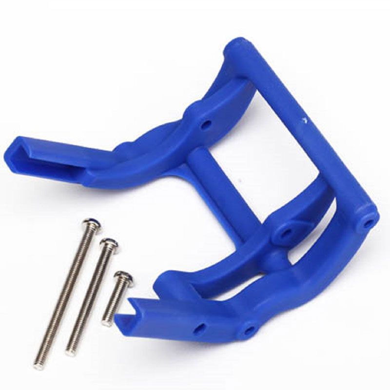 TRAXXAS WHEELIE BAR MOUNT BLUE