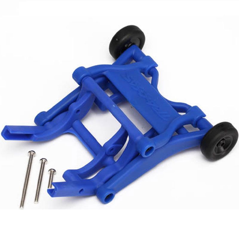 TRAXXAS WHEELIE BAR ASS (BLUE)