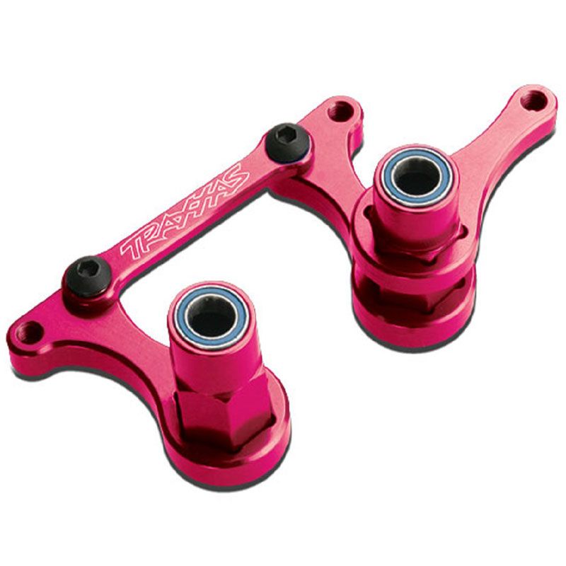 TRAXXAS STEER BELLCRANK DRAG LINK PINK-ANODIZED