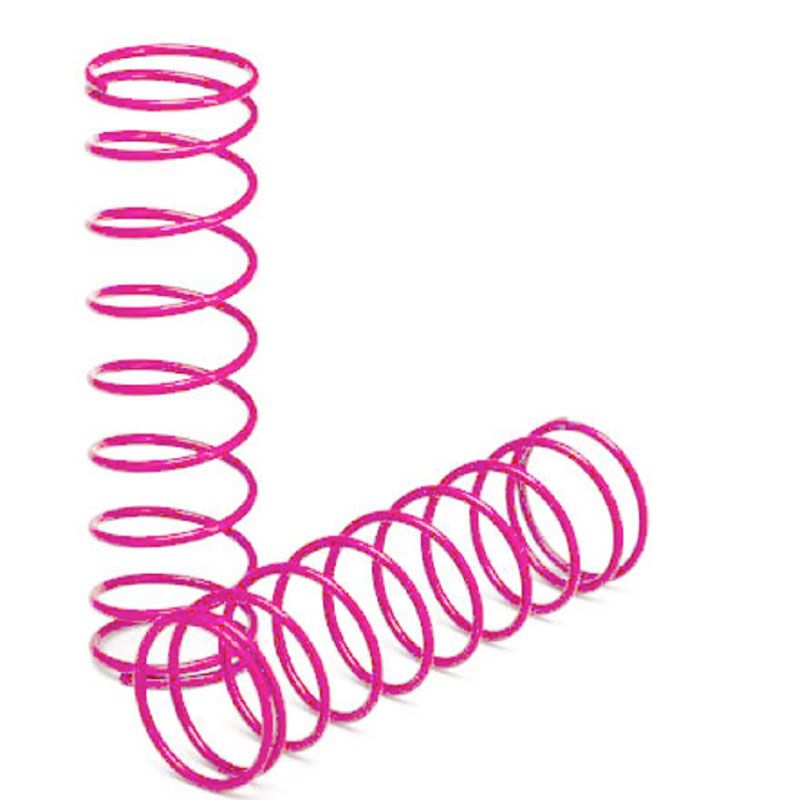 TRAXXAS SPRINGS REAR (PINK) (2)