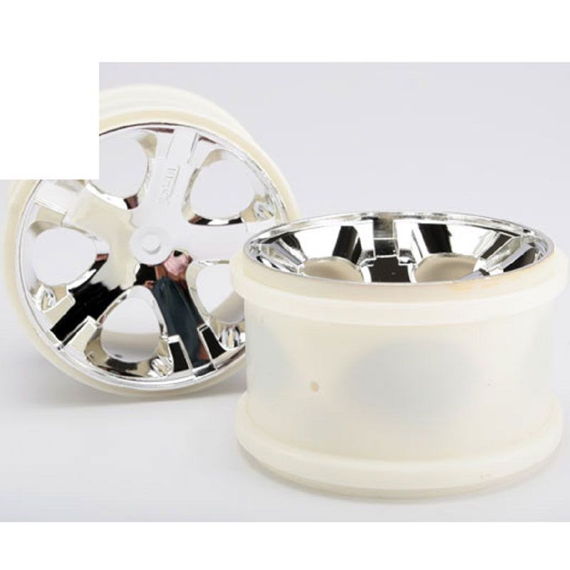 TRAXXAS  WHEELS ALL STAR 2.8 CHROME