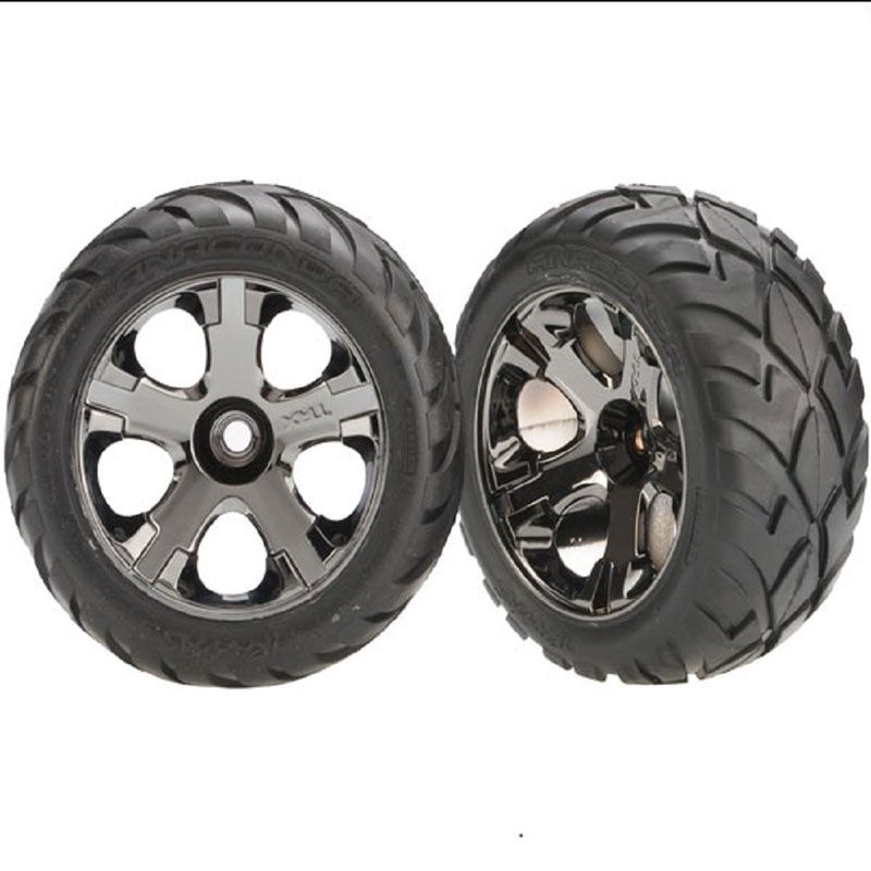 TRAXXAS TYRES 2.8 ANACONDA ASSEMBLED AND GLUED
