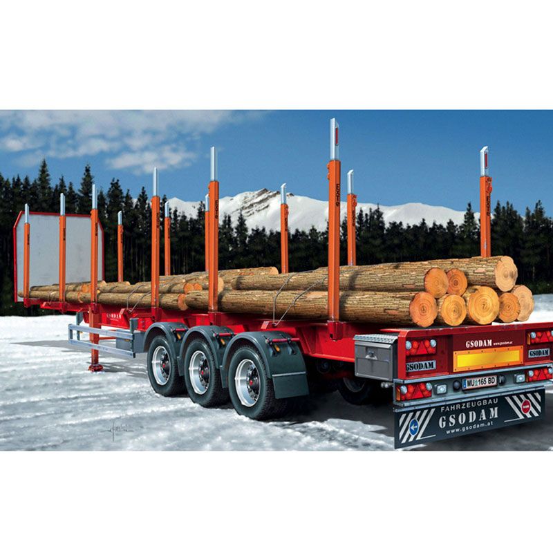 ITALERI 1/24 TIMBER TRAILER