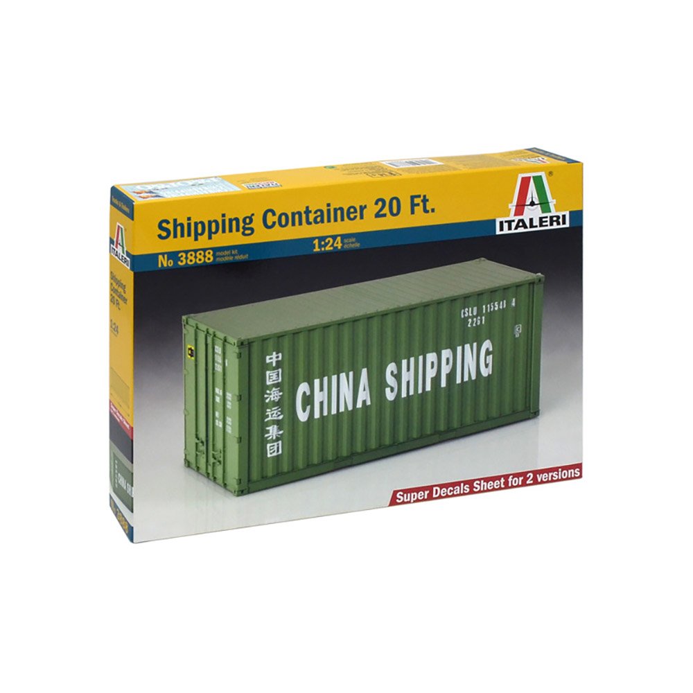 ITALERI 1/24 20FT SHIPPING CONTAINER