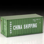 ITALERI 1/24 20FT SHIPPING CONTAINER