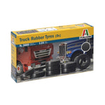 ITALERI 1/24 TRUCK RUBBER TYRES (8 PCS)