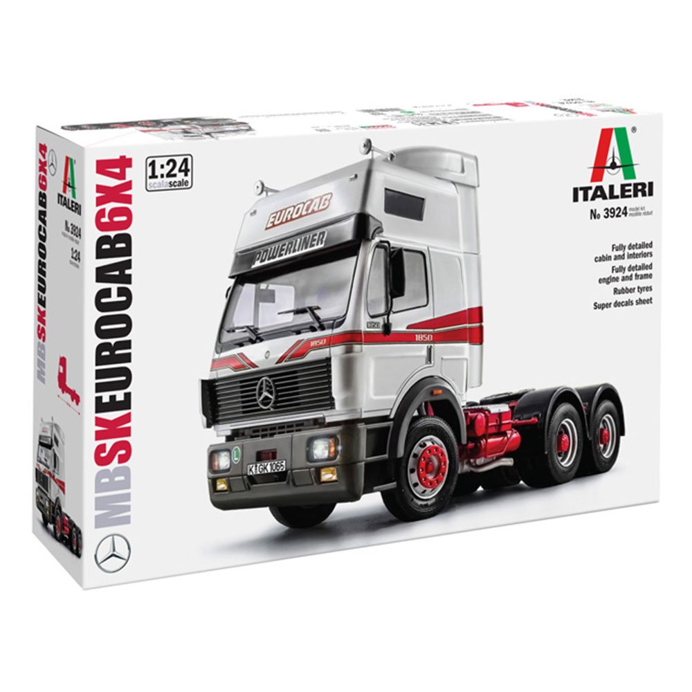 ITALERI 1/24 MERCEDES BENZ SK EUROCAB 6X4
