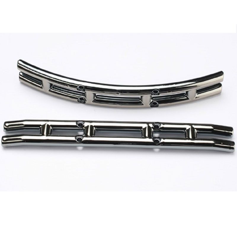 TRAXXAS BUMPERS BLACK CHROME (F&R)