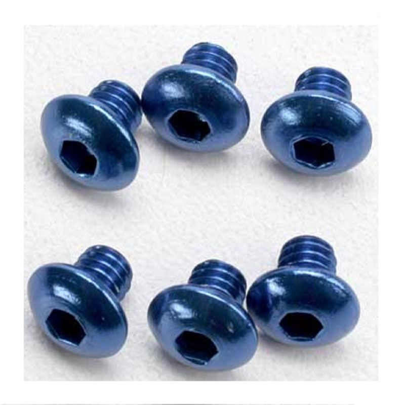 TRAXXAS SCREWS 4X4 ALUM (6)