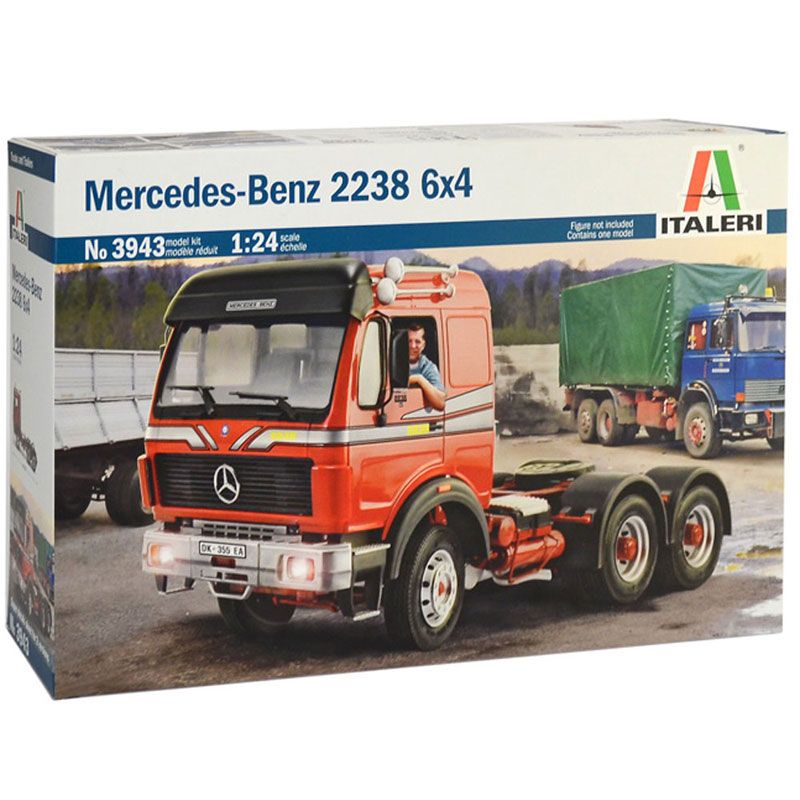 ITALERI 1/24 MERCEDES BENZ 2238 6X4