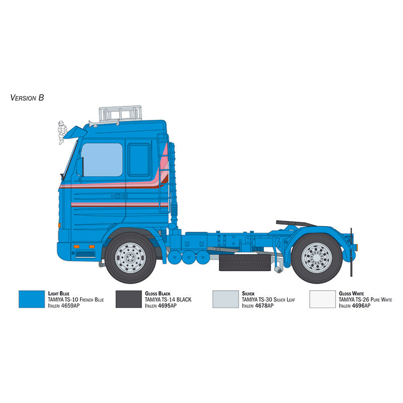 ITALERI 1/24 SCANIA R 143 M 500 STREAMLINE 4X2