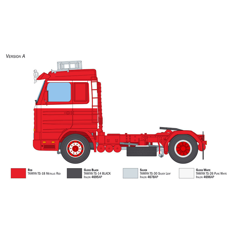 ITALERI 1/24 SCANIA R 143 M 500 STREAMLINE 4X2